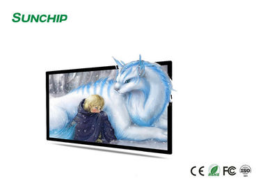 An der Wand befestigte Werbungs-Anzeige der hohen Auflösung, 43&quot; mit Berührungseingabe Bildschirm der digitalen Beschilderung