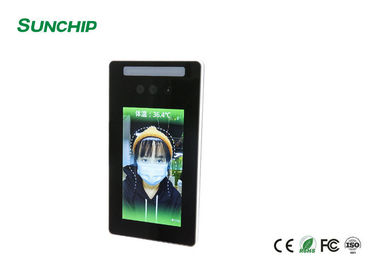 Anzeigen-Gesichtsanerkennungs-Infrarotthermometer LCD-digitaler Beschilderung für Eingangs-Ausgang