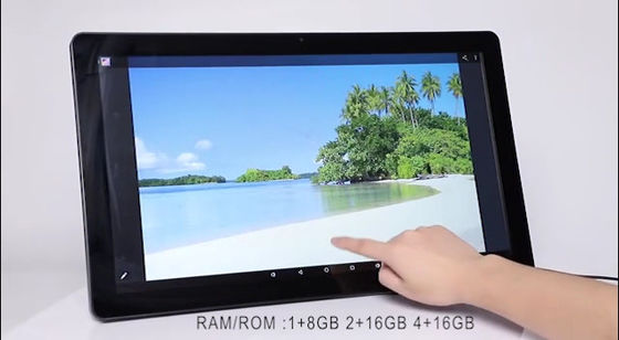 10,1 Zoll LCD-digitale Beschilderung zeigen Android-System-Viererkabel-Kern allen in einer kapazitiven Note an
