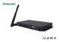 Schwarzes Metall-Media Player-Kasten 4K 60FPS Ethernet Android Linux EDV LVDS HD