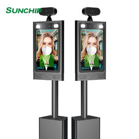 8 Gesichtserkennungs-Infrarot-Thermometer Zoll LCD-Anzeigen-Androids 5,1